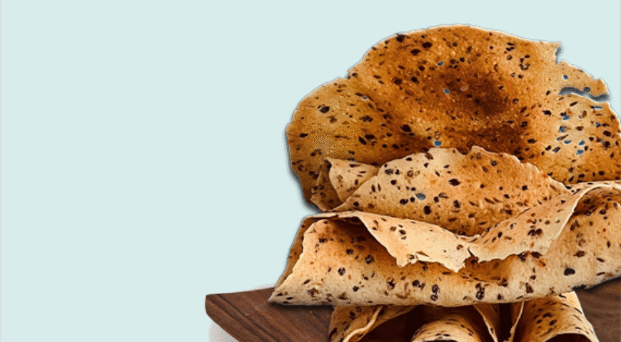 What are the different flavours of papad?